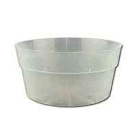 8" Rigid Clear Bulb Pan